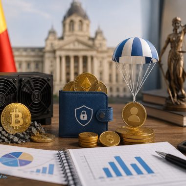 Staking, airdrop și mining. Cum se impozitează în România în 2026
